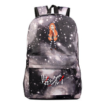 Manga Pass Crazy Gambling Abyss Printed Youth Student School Bag Men's And Women's Leisure Backpack