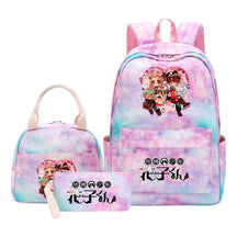 Student Girl Backpack Lunch Bag Three Piece Set Backpack Set