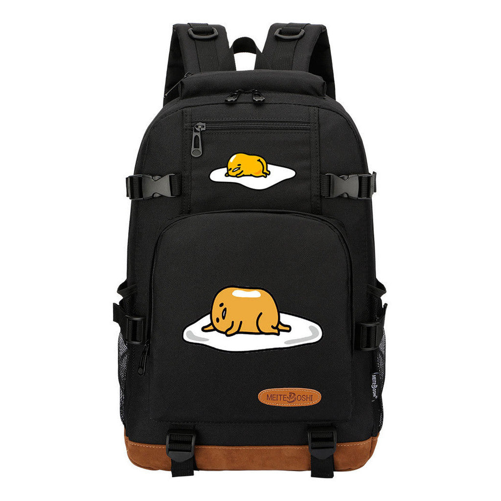 Egg Yolk Lazy Egg Youth Student Backpack Men's And Women's Backpack