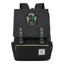 School Of Witchcraft And Wizardry Printed Youth Student Backpack For Men And Women, Casual Belt Buckle, Classic Backpack