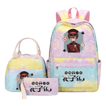 Student Girl Backpack Lunch Bag Three Piece Set Backpack Set