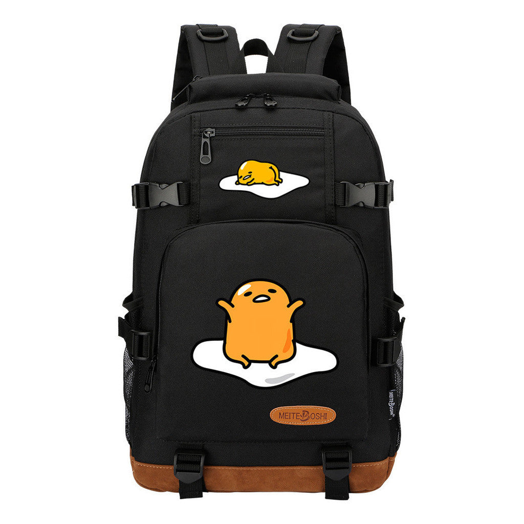 Egg Yolk Lazy Egg Youth Student Backpack Men's And Women's Backpack