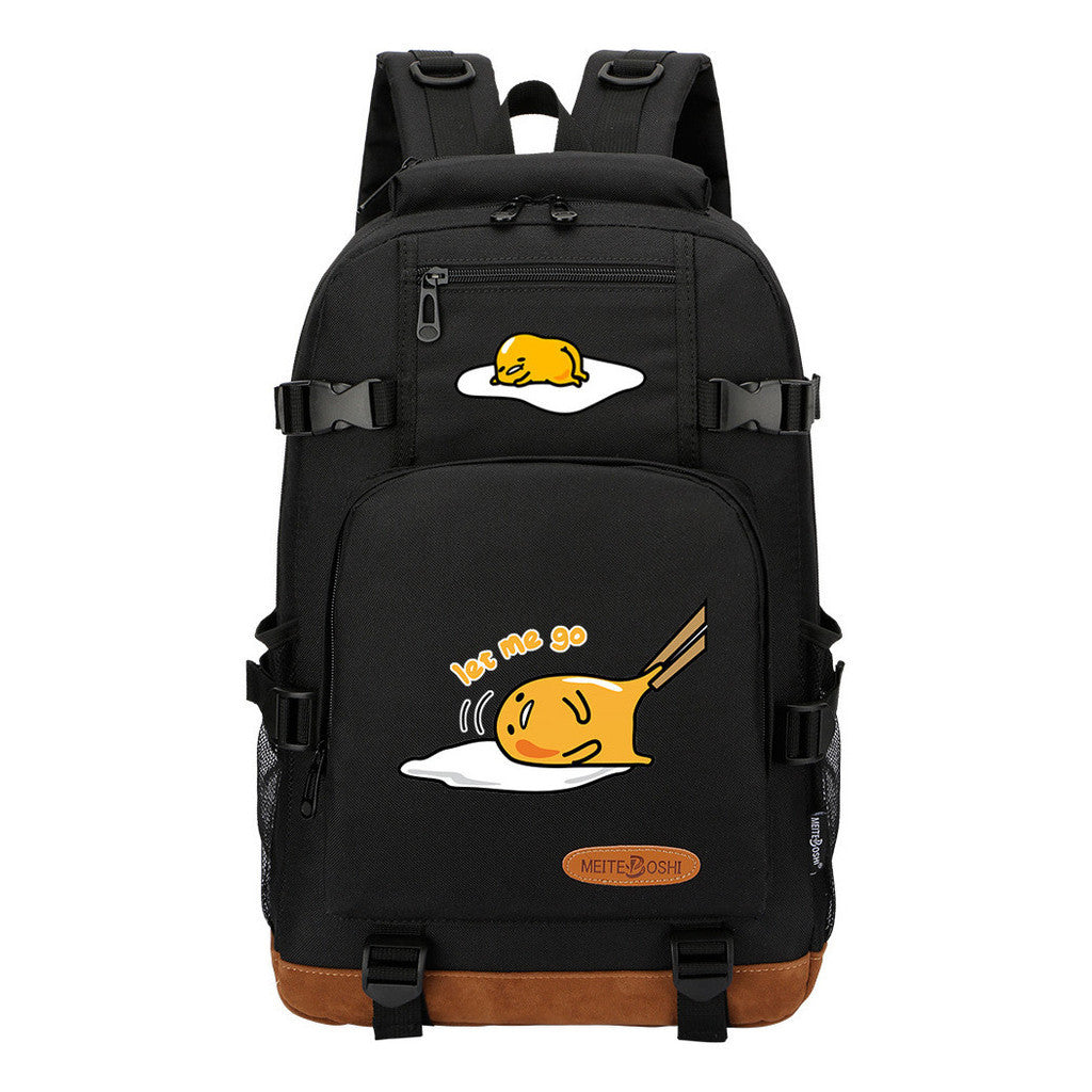Egg Yolk Lazy Egg Youth Student Backpack Men's And Women's Backpack
