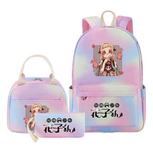 Student Girl Backpack Lunch Bag Three Piece Set Backpack Set