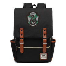 School Of Witchcraft And Wizardry Printed Youth Student Backpack For Men And Women, Casual Belt Buckle, Classic Backpack