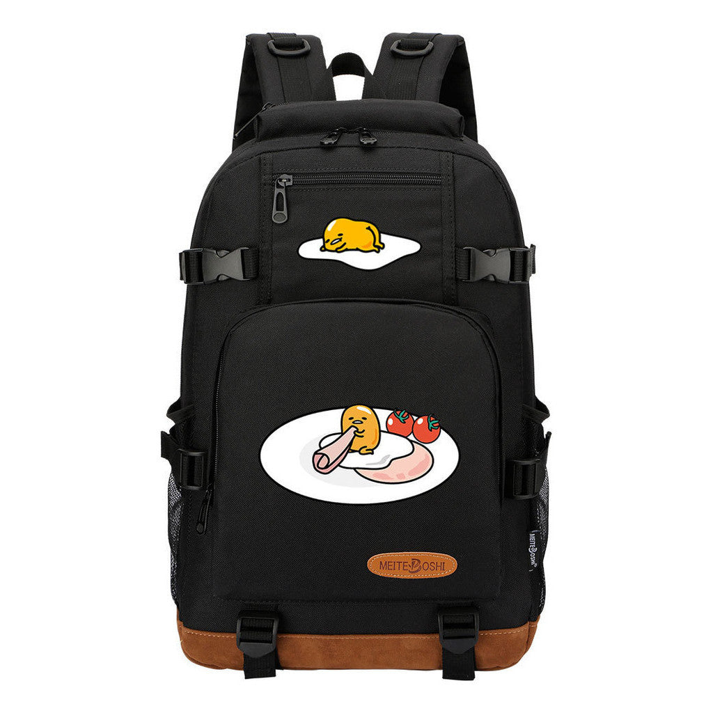 Egg Yolk Lazy Egg Youth Student Backpack Men's And Women's Backpack