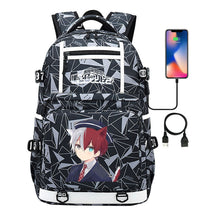My Heroes Academy Usb Youth Student Backpack Men's And Women's Backpack Leisure Travel Backpack