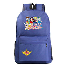 Anime Peripheral Beautiful Girl Warrior Youth Student Backpack For Men And Women Leisure Backpack
