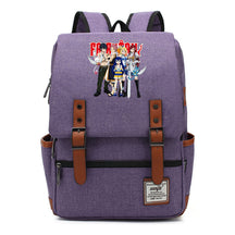 Printed Student Backpack With Casual Belt Buckle, Classic Backpack