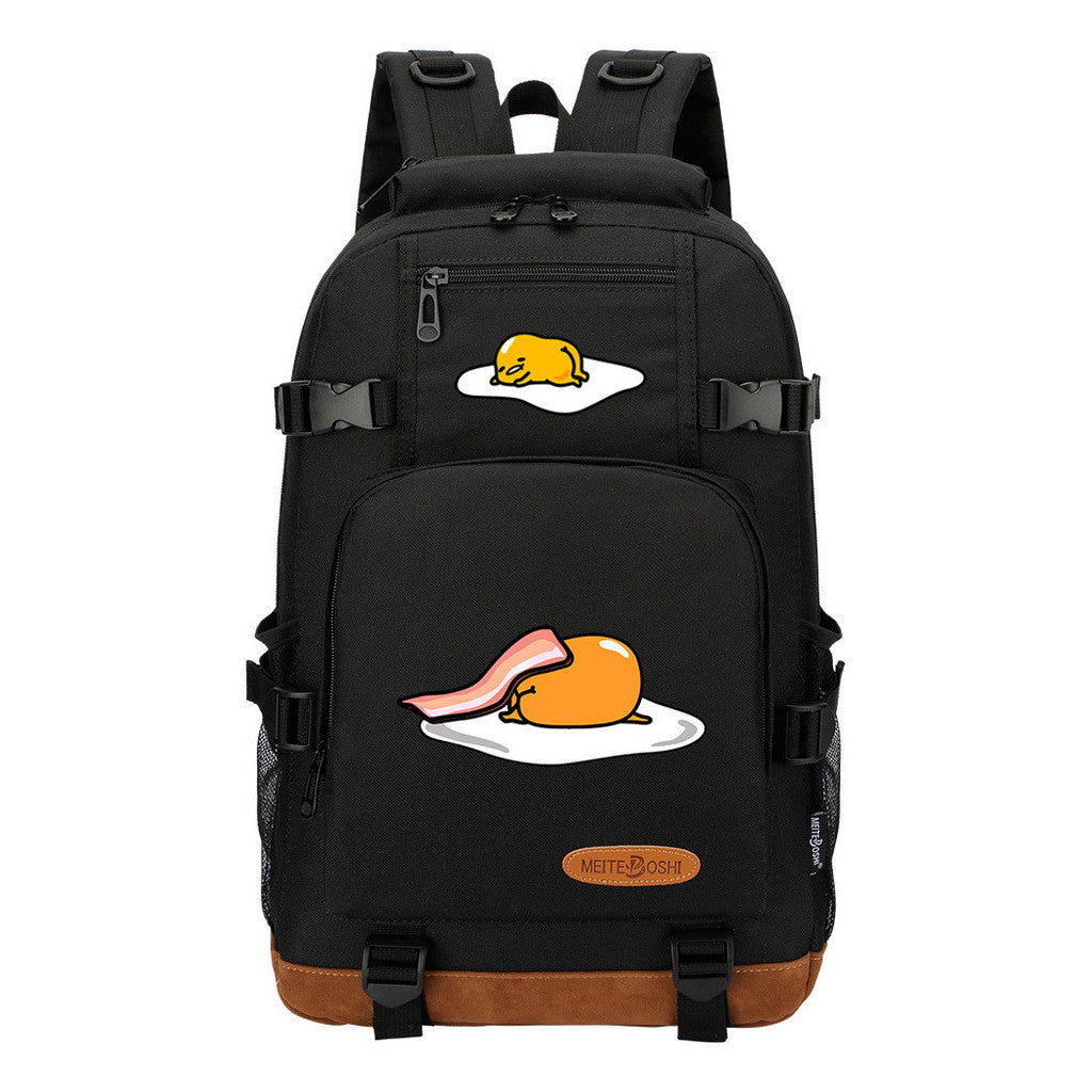 Egg Yolk Lazy Egg Youth Student Backpack Men's And Women's Backpack