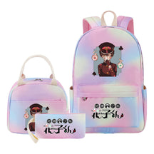 Student Girl Backpack Lunch Bag Three Piece Set Backpack Set