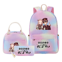 Student Girl Backpack Lunch Bag Three Piece Set Backpack Set