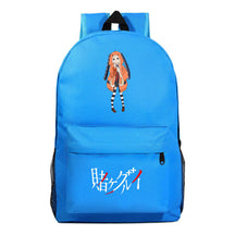 Manga Pass Crazy Gambling Abyss Printed Youth Student School Bag Men's And Women's Leisure Backpack