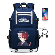 My Heroes Academy Usb Youth Student Backpack Men's And Women's Backpack Leisure Travel Backpack