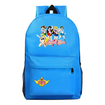 Anime Peripheral Beautiful Girl Warrior Youth Student Backpack For Men And Women Leisure Backpack