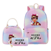 Student Girl Backpack Lunch Bag Three Piece Set Backpack Set