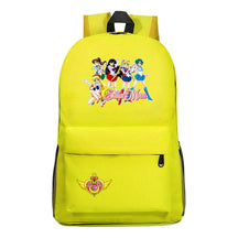 Anime Peripheral Beautiful Girl Warrior Youth Student Backpack For Men And Women Leisure Backpack