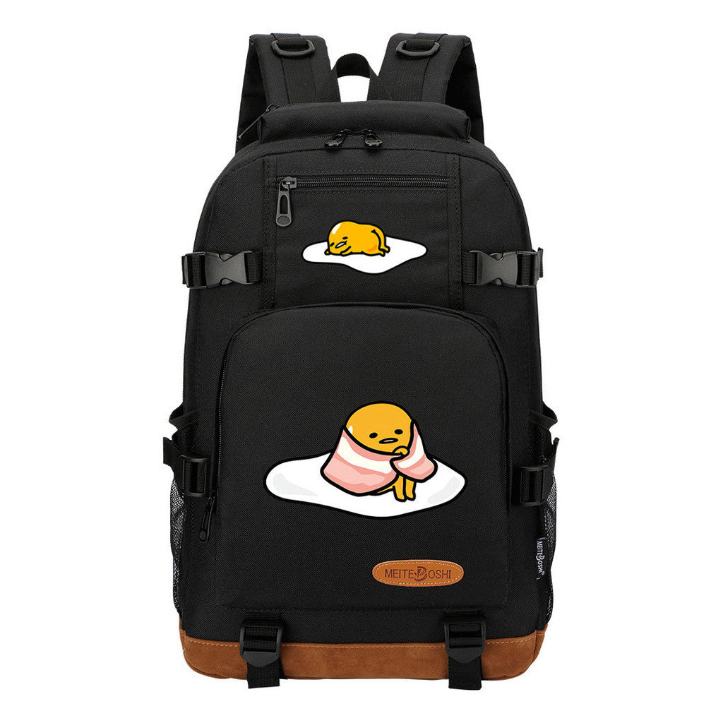 Egg Yolk Lazy Egg Youth Student Backpack Men's And Women's Backpack