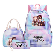 Student Girl Backpack Lunch Bag Three Piece Set Backpack Set