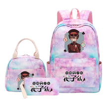 Student Girl Backpack Lunch Bag Three Piece Set Backpack Set