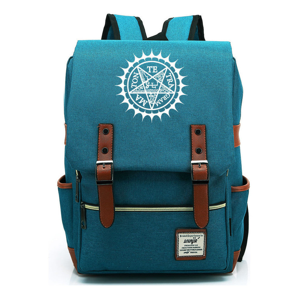 Youth Student Backpacks For Men And Women With Casual Belt Buckles And Backpacks