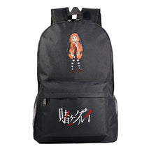 Manga Pass Crazy Gambling Abyss Printed Youth Student School Bag Men's And Women's Leisure Backpack