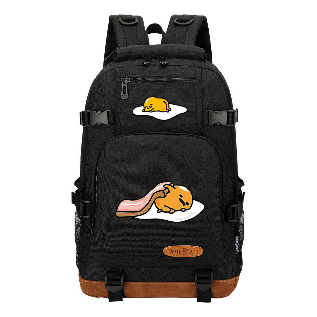 Egg Yolk Lazy Egg Youth Student Backpack Men's And Women's Backpack