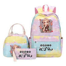 Student Girl Backpack Lunch Bag Three Piece Set Backpack Set