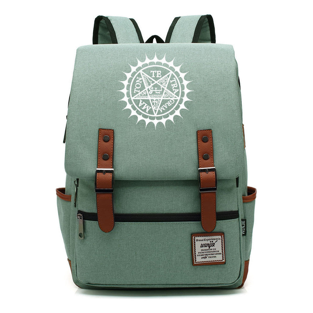 Youth Student Backpacks For Men And Women With Casual Belt Buckles And Backpacks