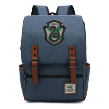 School Of Witchcraft And Wizardry Printed Youth Student Backpack For Men And Women, Casual Belt Buckle, Classic Backpack