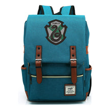 School Of Witchcraft And Wizardry Printed Youth Student Backpack For Men And Women, Casual Belt Buckle, Classic Backpack