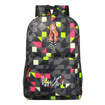 Manga Pass Crazy Gambling Abyss Printed Youth Student School Bag Men's And Women's Leisure Backpack