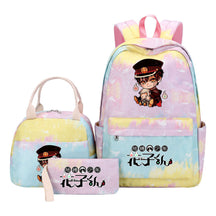 Student Girl Backpack Lunch Bag Three Piece Set Backpack Set