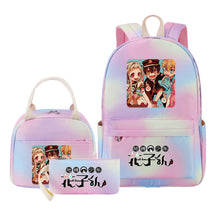 Student Girl Backpack Lunch Bag Three Piece Set Backpack Set