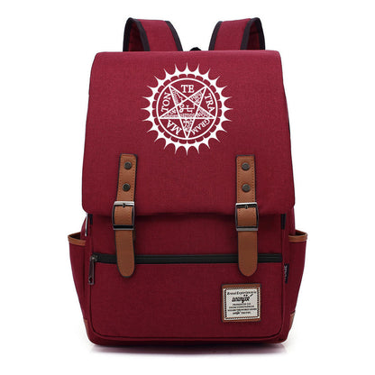 Youth Student Backpacks For Men And Women With Casual Belt Buckles And Backpacks