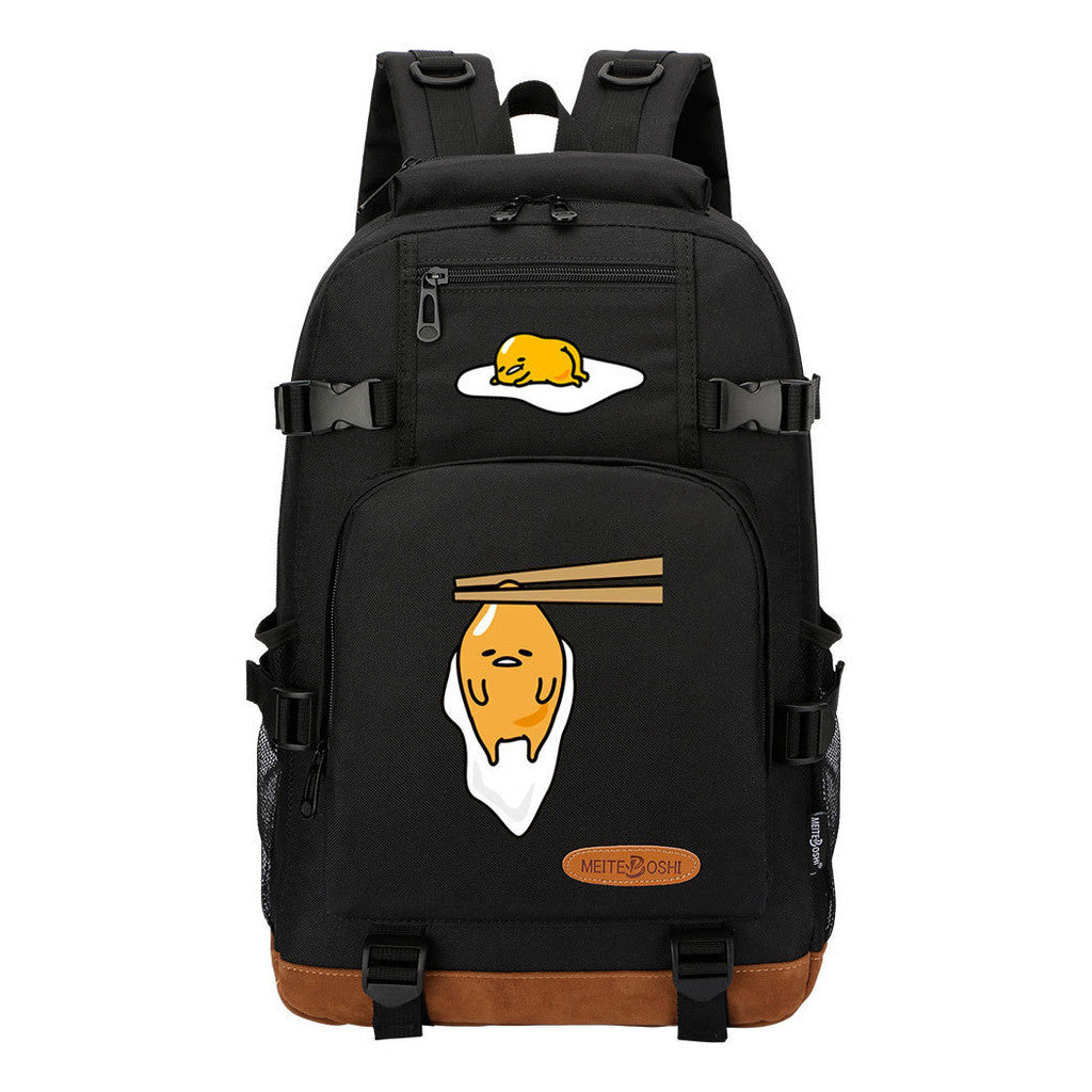 Egg Yolk Lazy Egg Youth Student Backpack Men's And Women's Backpack