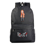 Manga Pass Crazy Gambling Abyss Printed Youth Student School Bag Men's And Women's Leisure Backpack