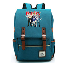 Printed Student Backpack With Casual Belt Buckle, Classic Backpack