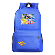 Anime Peripheral Beautiful Girl Warrior Youth Student Backpack For Men And Women Leisure Backpack