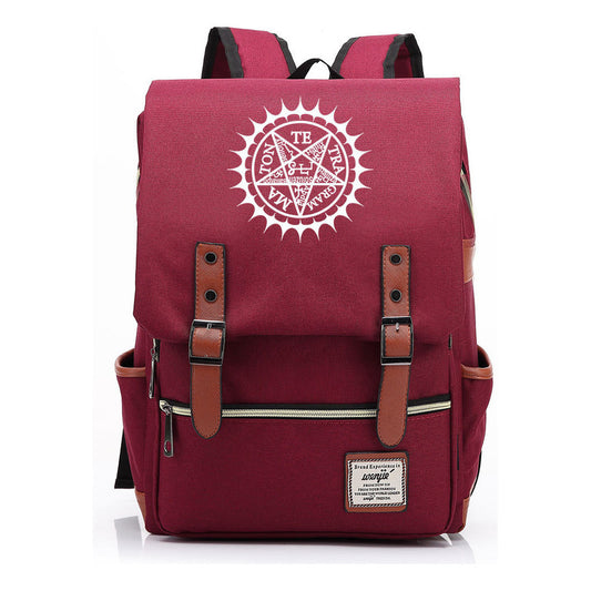 Youth Student Backpacks For Men And Women With Casual Belt Buckles And Backpacks