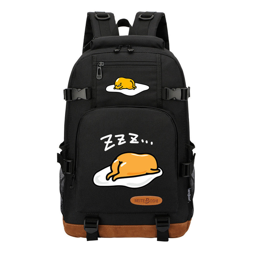 Egg Yolk Lazy Egg Youth Student Backpack Men's And Women's Backpack