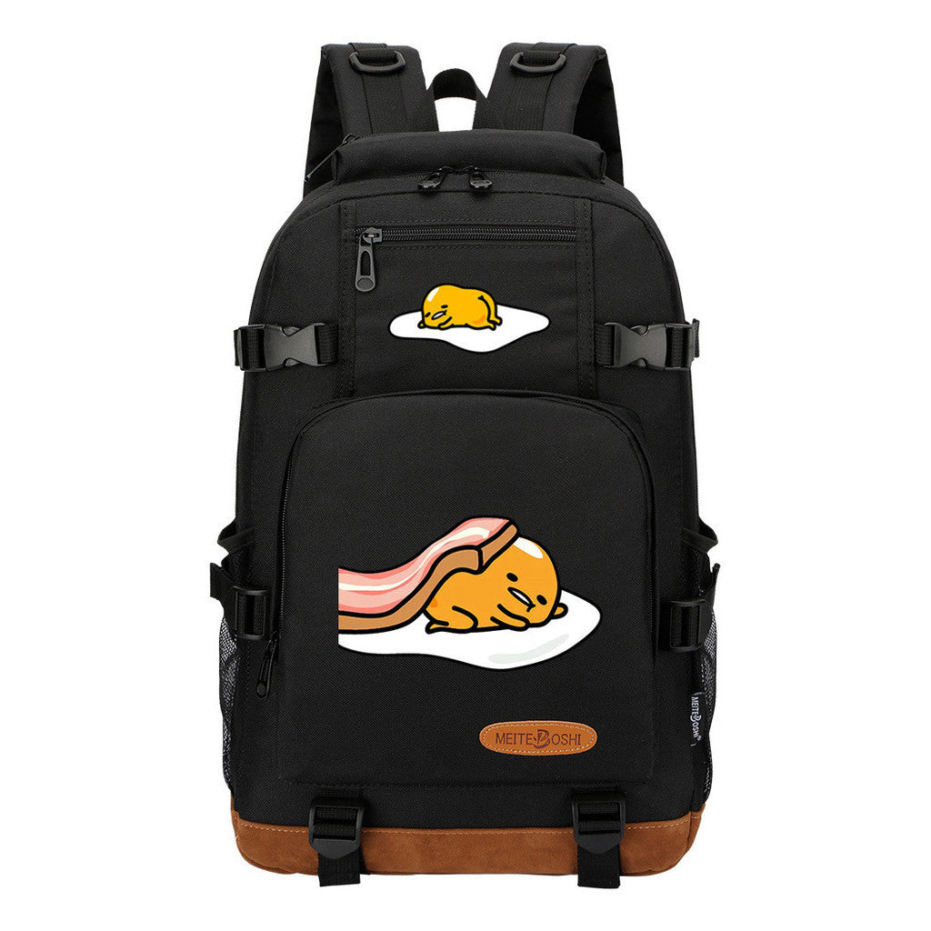Egg Yolk Lazy Egg Youth Student Backpack Men's And Women's Backpack